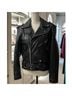 Unik 100% Leather Black Jacket Size S - photo 7