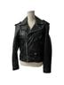 Unik 100% Leather Black Jacket Size S - photo 3
