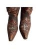 Corral Boots 100% Leather Solid Brown Multi Color Boots Size 10 - photo 9