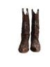 Corral Boots 100% Leather Solid Brown Multi Color Boots Size 10 - photo 8