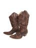 Corral Boots 100% Leather Solid Brown Multi Color Boots Size 10 - photo 10