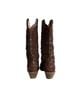 Corral Boots 100% Leather Solid Brown Multi Color Boots Size 10 - photo 6