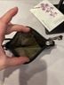 Coach 100% Leather Solid Black Leather Clutch One size - photo 4