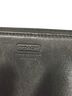 Coach 100% Leather Solid Black Leather Clutch One size - photo 2