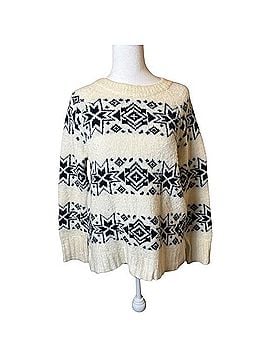J.Crew Snowflake Sweater Pullover Sweater (view 1)