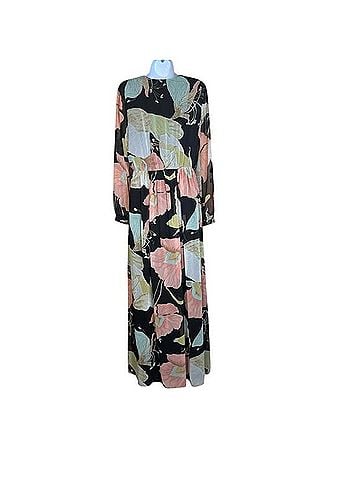 Lulus Wonderous Water Lilies Casual Dress (view 2)