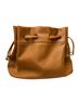 Halston 100% Leather Brown Leather Bucket Bag One size - photo 2