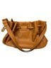 Halston 100% Leather Brown Leather Bucket Bag One size - photo 6