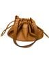 Halston 100% Leather Brown Leather Bucket Bag One size - photo 7