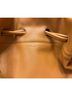 Halston 100% Leather Brown Leather Bucket Bag One size - photo 4