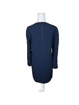 Tibi Structured Crepe Button Detail Shift Dress Cocktail Dress (view 2)