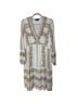 Hale Bob Solid White Gold Casual Dress Size L - photo 4