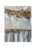 Hale Bob Solid White Gold Casual Dress Size L - photo 6