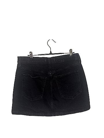 Abercrombie & Fitch high rise mini skirt Denim Skirt (view 2)