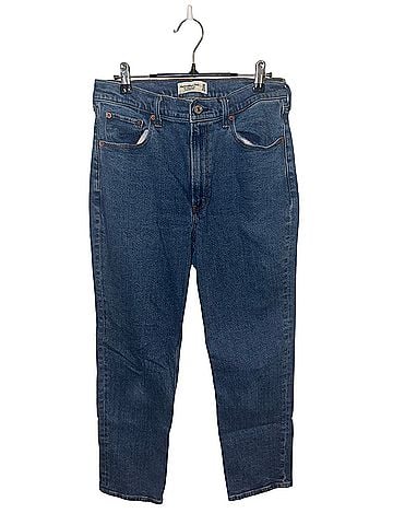 Abercrombie & Fitch ankle straight ultra high rise Jeans (view 1)