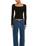 Cult Gaia Black Pullover Sweater Size S - photo 3