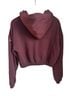 Alo Solid Burgundy Pullover Hoodie Size M - photo 2