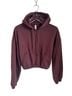 Alo Solid Burgundy Pullover Hoodie Size M - photo 1