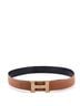 Hermès 100% Leather Brown Constance Reversible Belt Leather Wide One size - photo 2