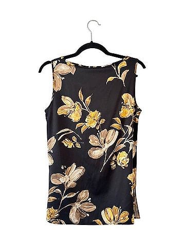 St. John Silk Floral Tank Top (view 2)