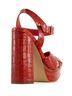 Andrea Red Women's Platform Sandal Size 10 - photo 2
