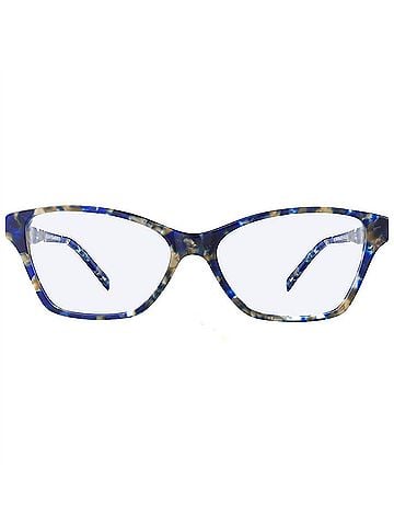 IVI Women's Cosmopolis Glasses in Polished Blue Pearl Marble (view 1)
