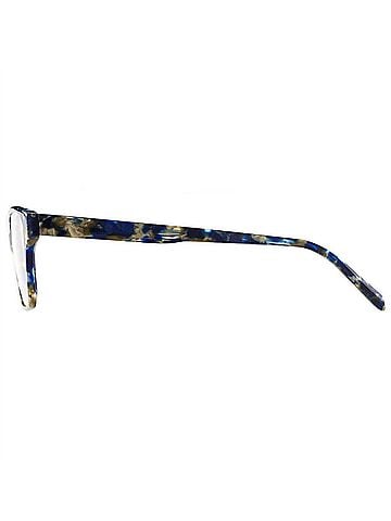 IVI Women's Cosmopolis Glasses in Polished Blue Pearl Marble (view 2)