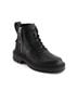 Andrea Black Women's Side Zipper Booties Size 6 - photo 3