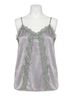 Oddi Gray Solid Satin Sleeveless Cami Woven Tank - Plus in Grey Size 3X - photo 1