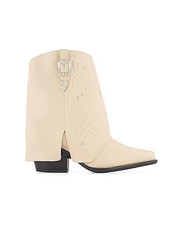 Andrea Women's Foldover Italian Western Style Boots (view 1)
