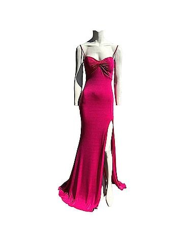 Jovani Evening Gown in Hot Pink (view 1)