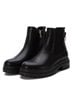 XTI Black Women's Chelsea Booties Size 9 - photo 4