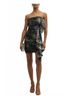Ramy Brook Solid Black Talia Draped Mini Dress Size 8 - photo 2