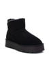 XTI Black Women's Suede Winter Boots Size 6 - photo 1