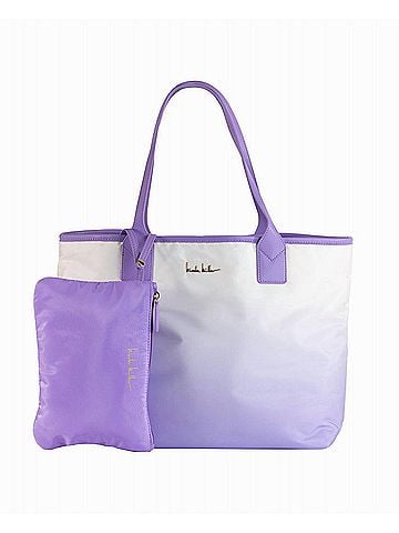 Nicole Miller Women's Nylon Reversible Tote Bag (view 1)