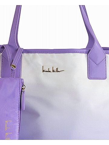 Nicole Miller Women's Nylon Reversible Tote Bag (view 2)