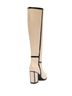 Andrea Solid Brown Women's Tall Knee-High Boots Size 5 - photo 2