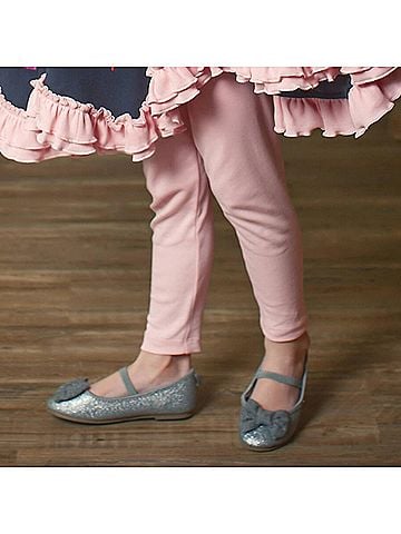 Lemon Loves Layette Girls Basic Leggings (view 2)