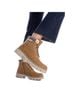 XTI Brown Women's Combat Booties Size 5 1/2 - photo 5