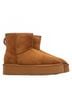 XTI Brown Women Booties Size 6 - photo 4