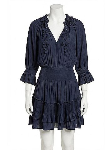 Ramy Brook Allison Pleated Mini Dress (view 1)