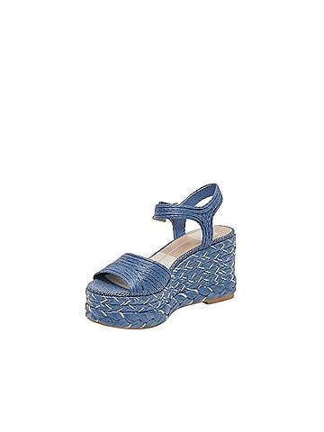 Dolce Vita Women's Tiago Platform Raffia Sandals (view 2)