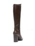 Andrea Solid Brown Women's Knee-High Boots Size 5 - photo 3