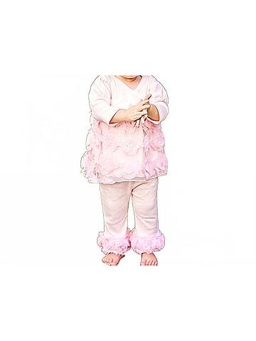 Haute Baby Baby Girls Emma Rose 2 Pc. Legging Set (view 2)