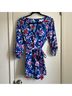 Yumi Kim 100% Polyester Floral Blue Romper Size S - photo 4