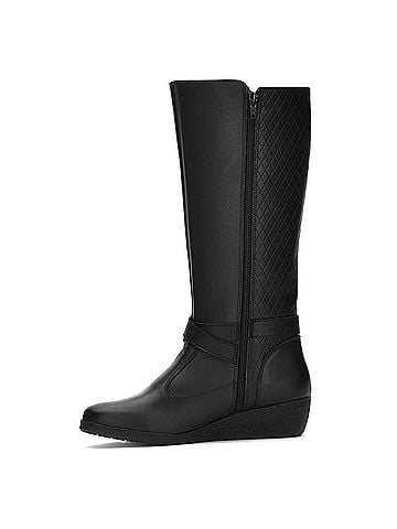 Andrea Women's Leather Riding Boots (view 2)