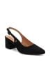 XTI Black Women's Refresh Slingback Pumps Size 9 1/2 - photo 2