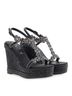 exe Black Women's Nadia Wedge Sandal Size 9 1/2 - photo 2