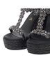 exe Black Women's Nadia Wedge Sandal Size 9 1/2 - photo 4