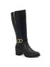 Andrea Black Womne's Tall Riding Boots Size 7 - photo 2